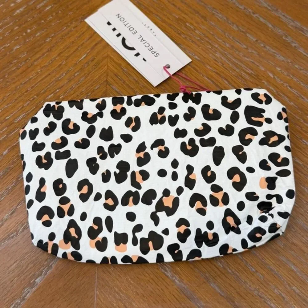 NWT Aloha Collection Leopard Print Club Mini Pouch